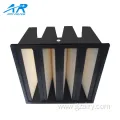 High Capacity V-Bank HEPA Filter for Air Conditioning